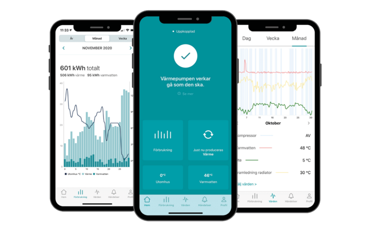 app värmepump